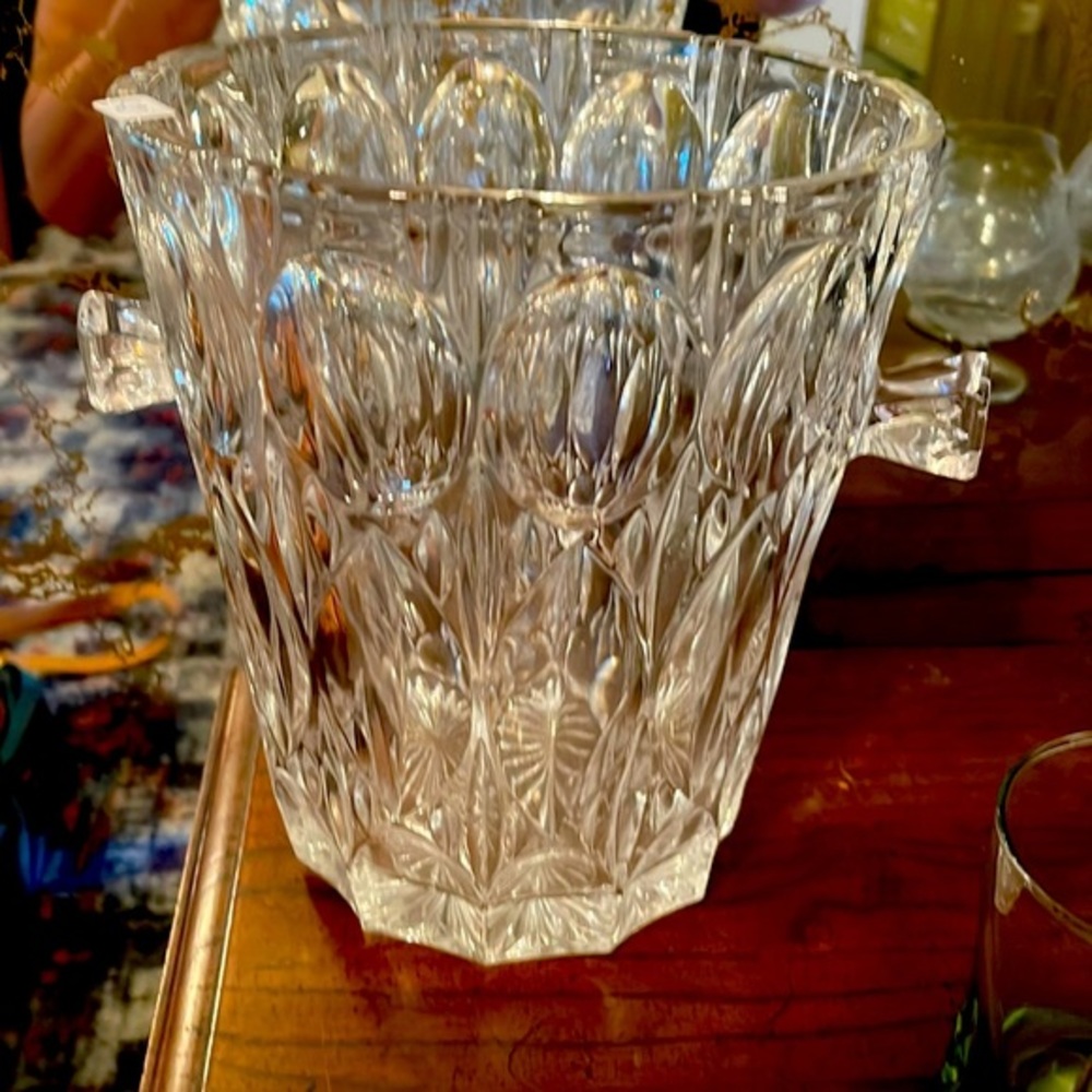 Crystal ice chest